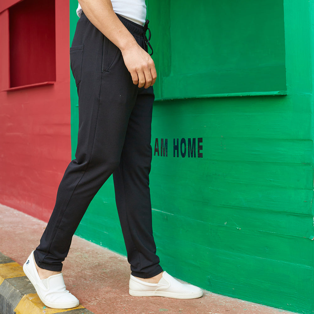 A1 SQUARE Regular Fit Men Black, Grey Trousers - Buy A1 SQUARE Regular Fit  Men Black, Grey Trousers Online at Best Prices in India | Flipkart.com